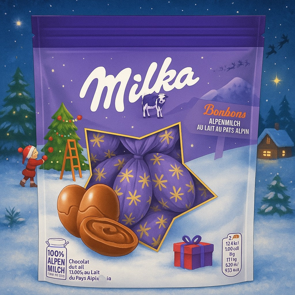 Bonbons de Noël Milka Lait 86g
