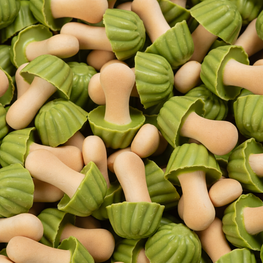 đ Champignons Chocolat Pistache â 100 g de Pure Gourmandise Fondante