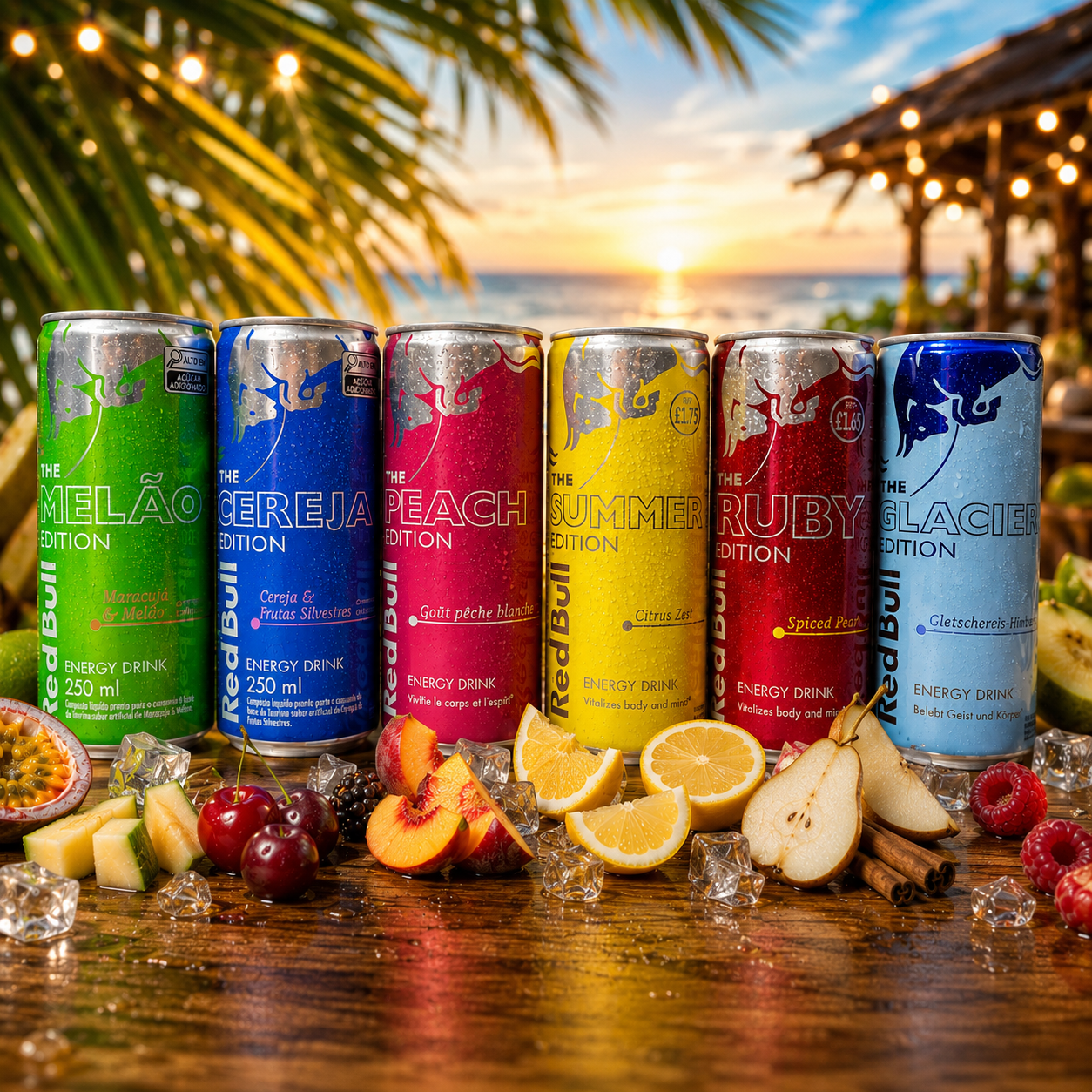 Pack 6 Red Bull Édition Été