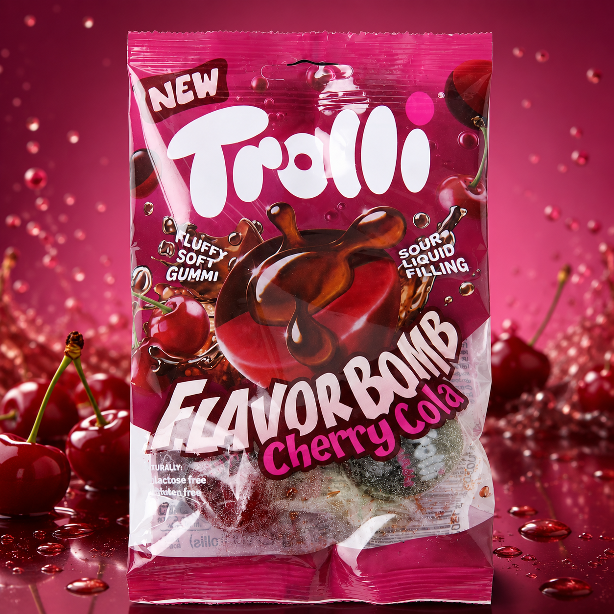 Trolli Flavor Bomb Cherry Cola 75gr