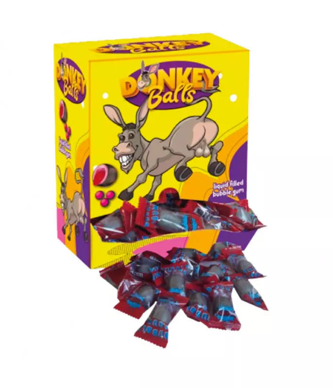 Bubble gum Donkey ball x10