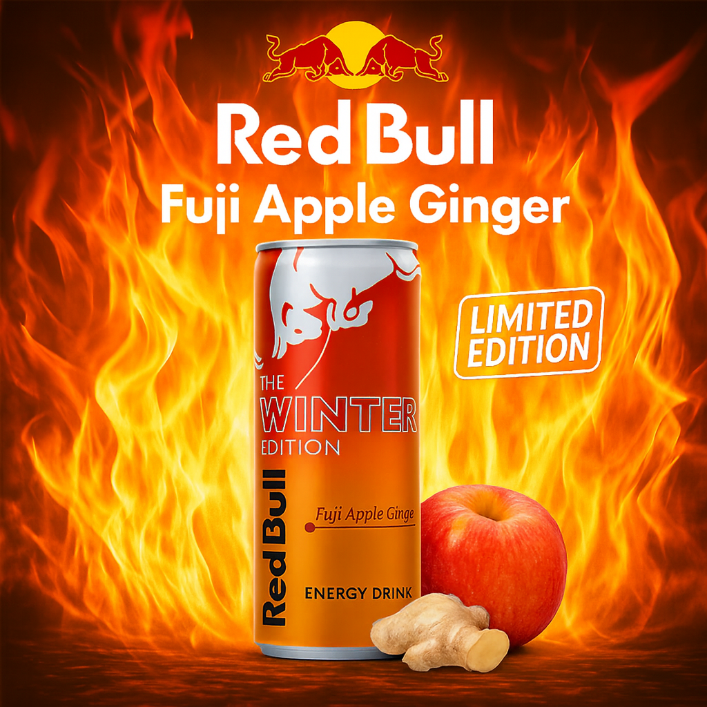 Red bull Edition Winter Pomme Fuji Gingembre