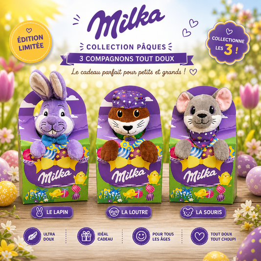 Chocolat Milka + peluche Édition limitée