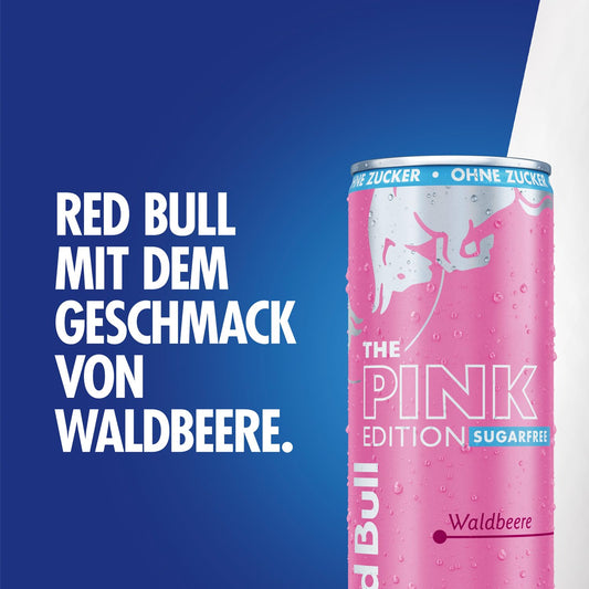 Red bull Fruit des bois (waldbeere) Edition Printemps DLUO 22/04/2025