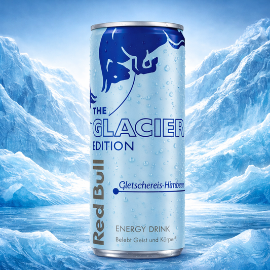 Red Bull Glacier Edition limitée – Framboise Glacée ❄️