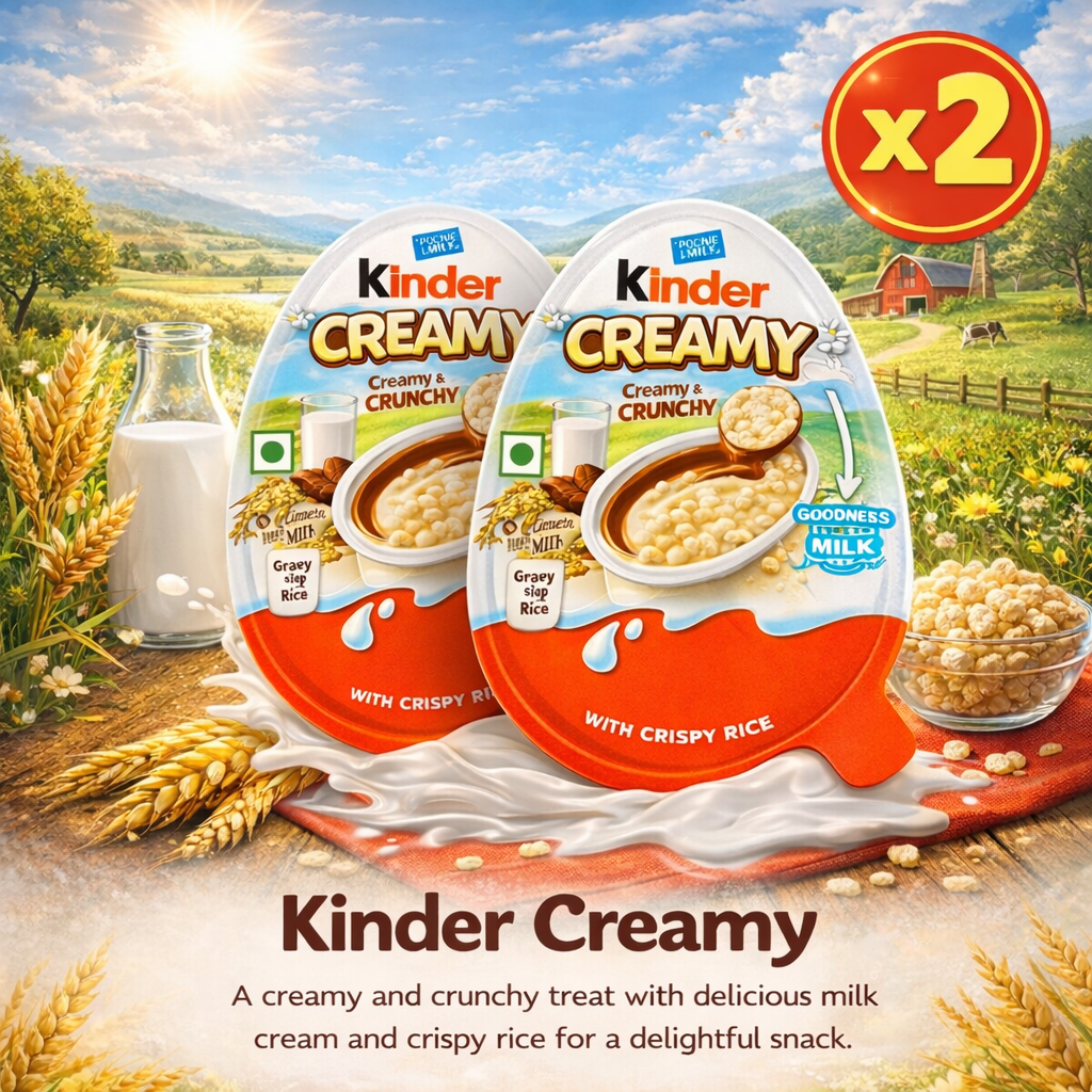 Kinder Creamy x2 🥛🍫Import (JP)