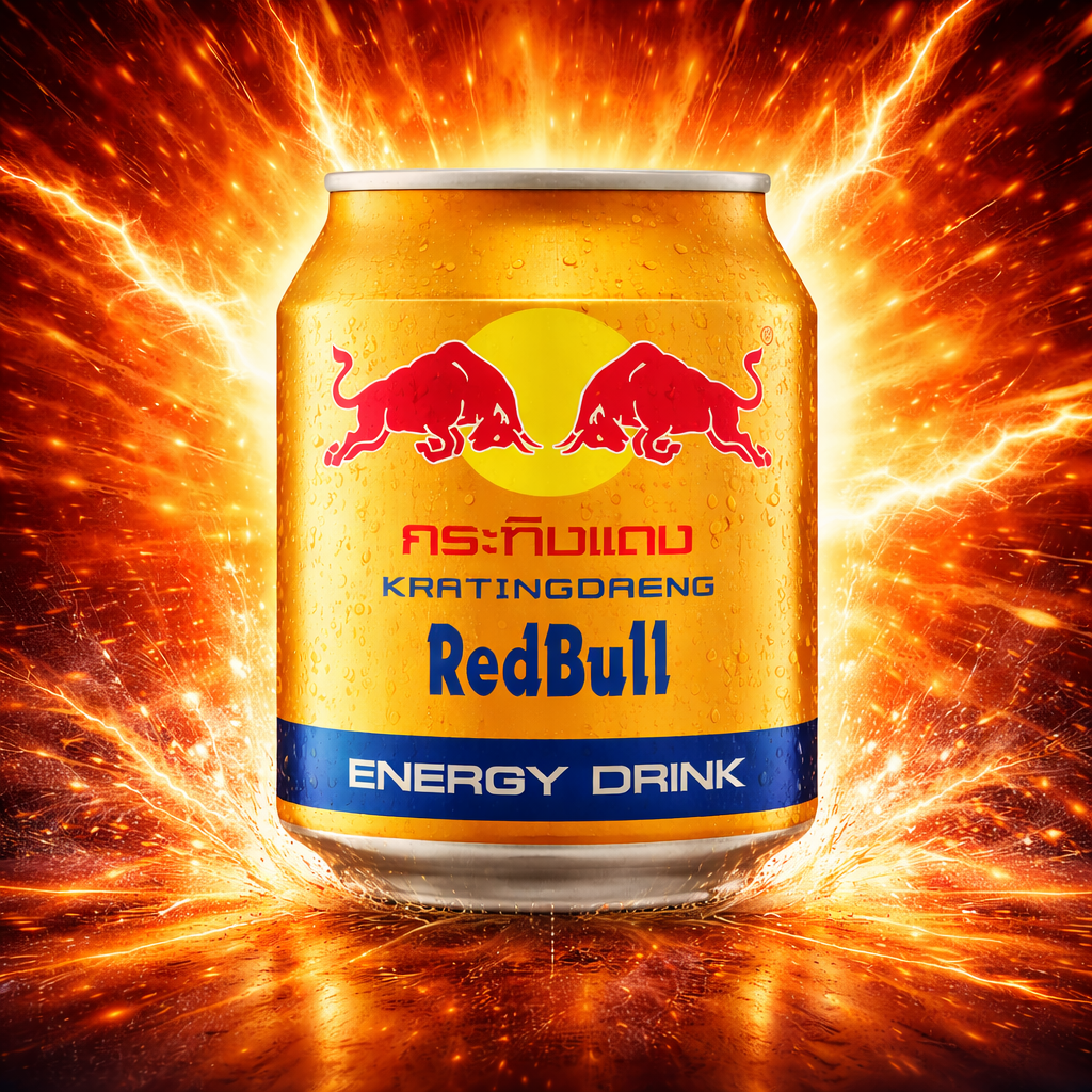 Red Bull Thai Krating Daeng, boisson énergétique de 250ml