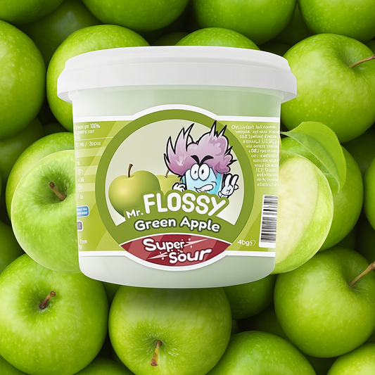 Barbe à papa Mr FLOSSY Pomme Acidulée