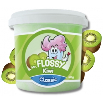 Mr FLOSSY Barbe à papa Kiwi 40gr