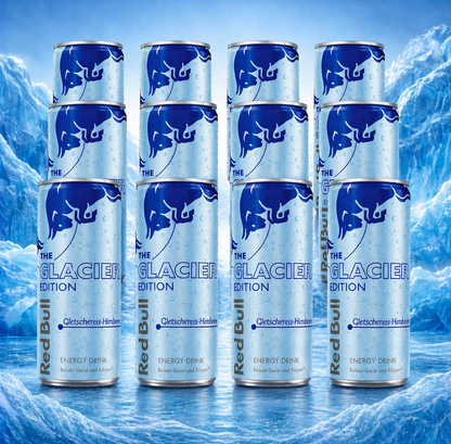 Red Bull Glacier Edition limitée – Framboise Glacée ❄️