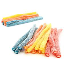 Churritos Arc en Ciel Acide Halal - Explosion de Saveurs et de Couleurs x10
