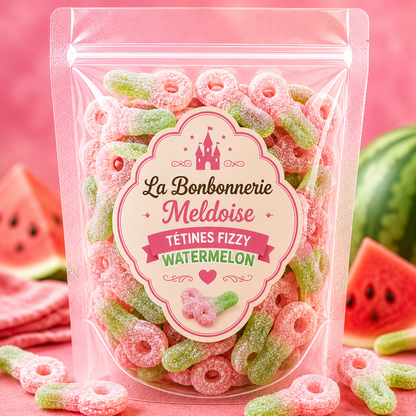 Tétines Fizzy Watermelon 100g
