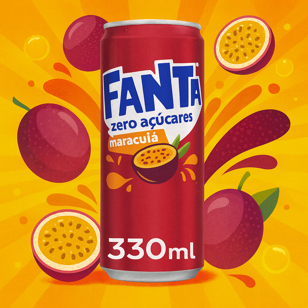 Fanta Maracuja (fruit de la passion) sans sucre 33cl 31/01/26