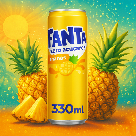 Fanta ananas sans sucre 33cl 28/02/26