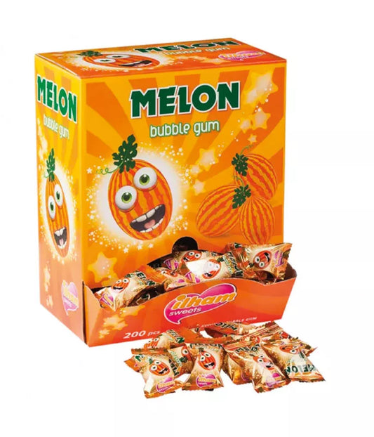 Bubble gum melon x10