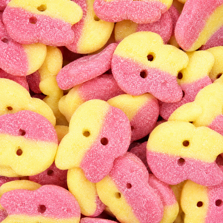 Bubs Lemon Raspberry Skalle 200g