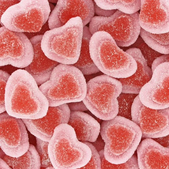 Coeurs de fraise sucrés halal 200g