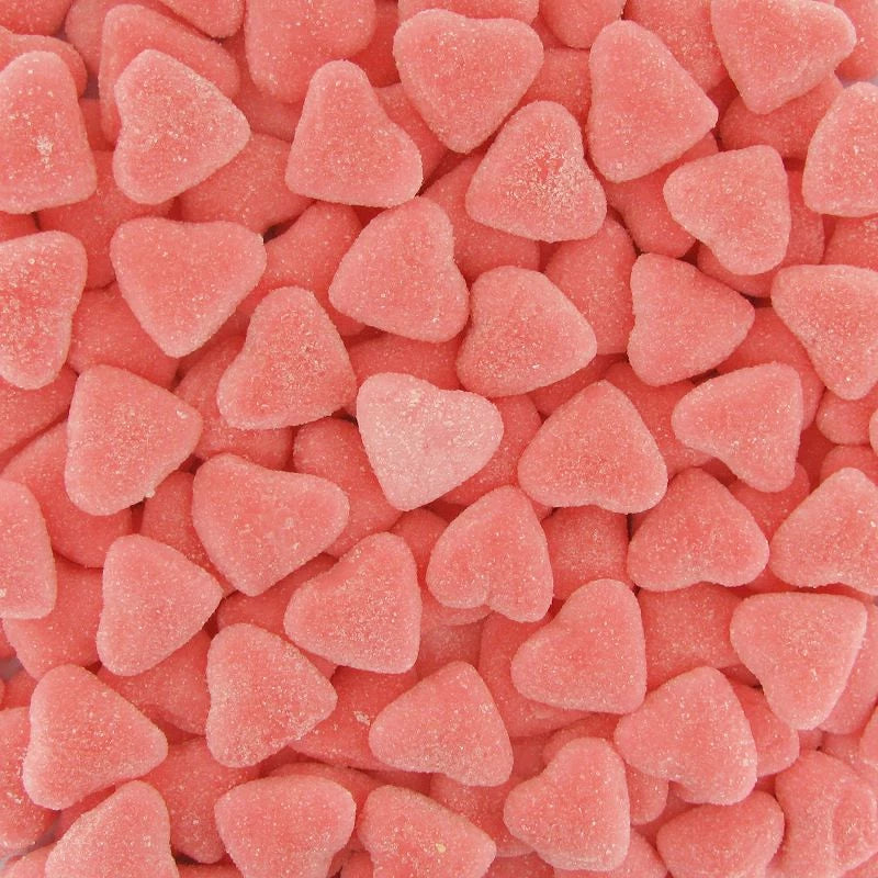 Coeurs roses sucrés halal 200g