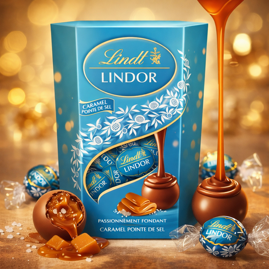 Lindor Caramel Pointe de Sel – L’Explosion Fondante Ultime 🍫✨