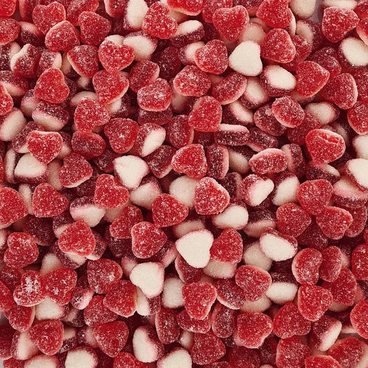 Petits coeurs sucrés Fraise halal 200g
