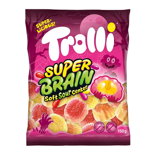 Trolli Super Brain au cœur acidulé 150 g