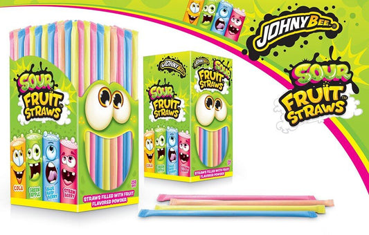 Sour Fruit Straws Mini 3 gr x10